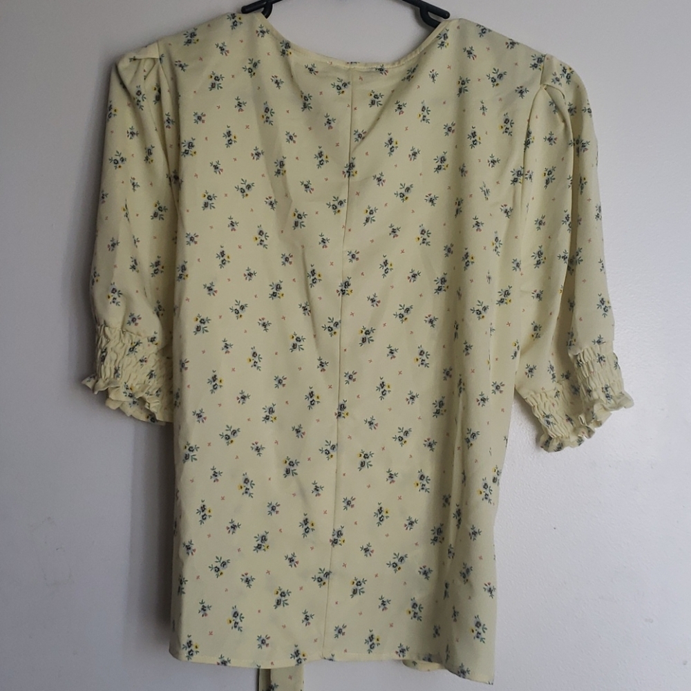 Bcbgeneration Multi Color Wrap Top - image 2